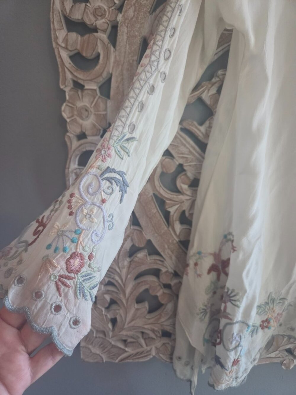 Johnny Was LENA TUNIC shell size small - Picture 3 of 9